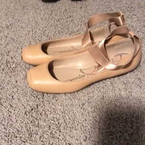 Jessica Simpson ballet flipper flats